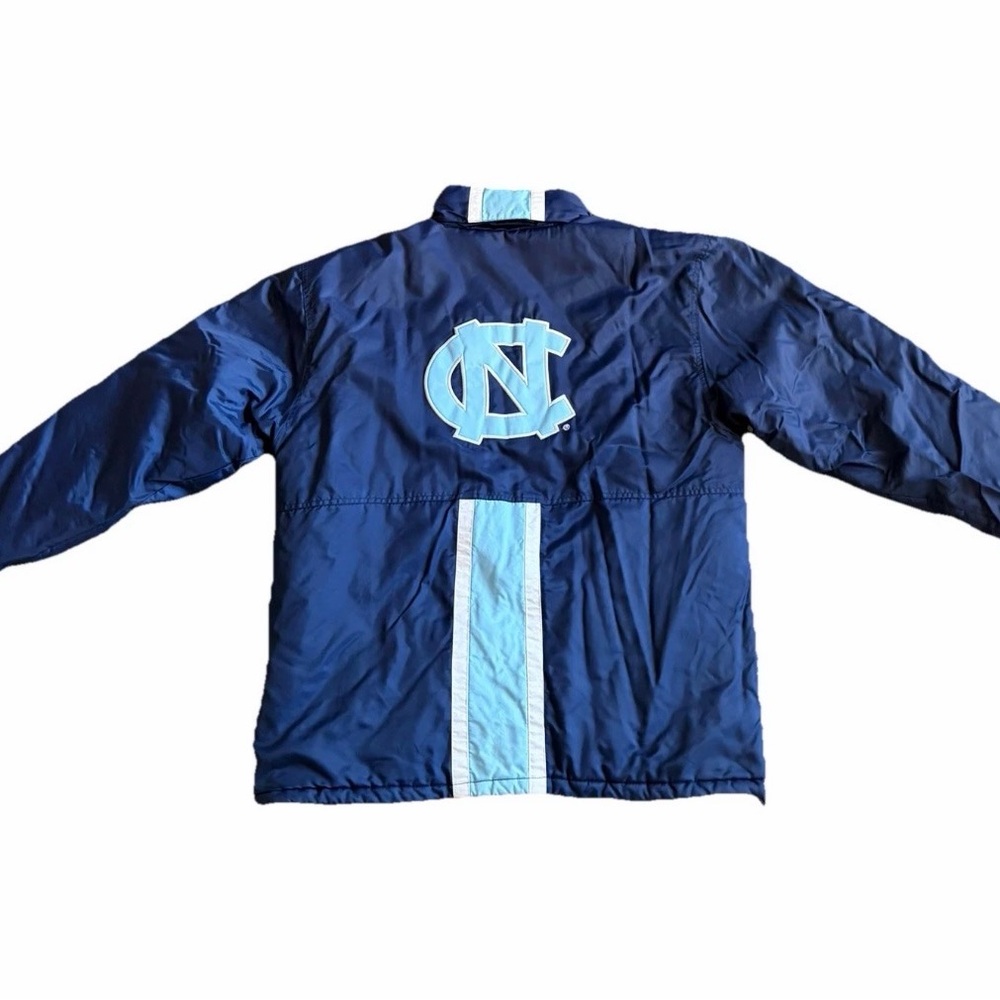 Men's Vintage UNC North Carolina Tar Heels XL Carolina Blue Puffer Jacket